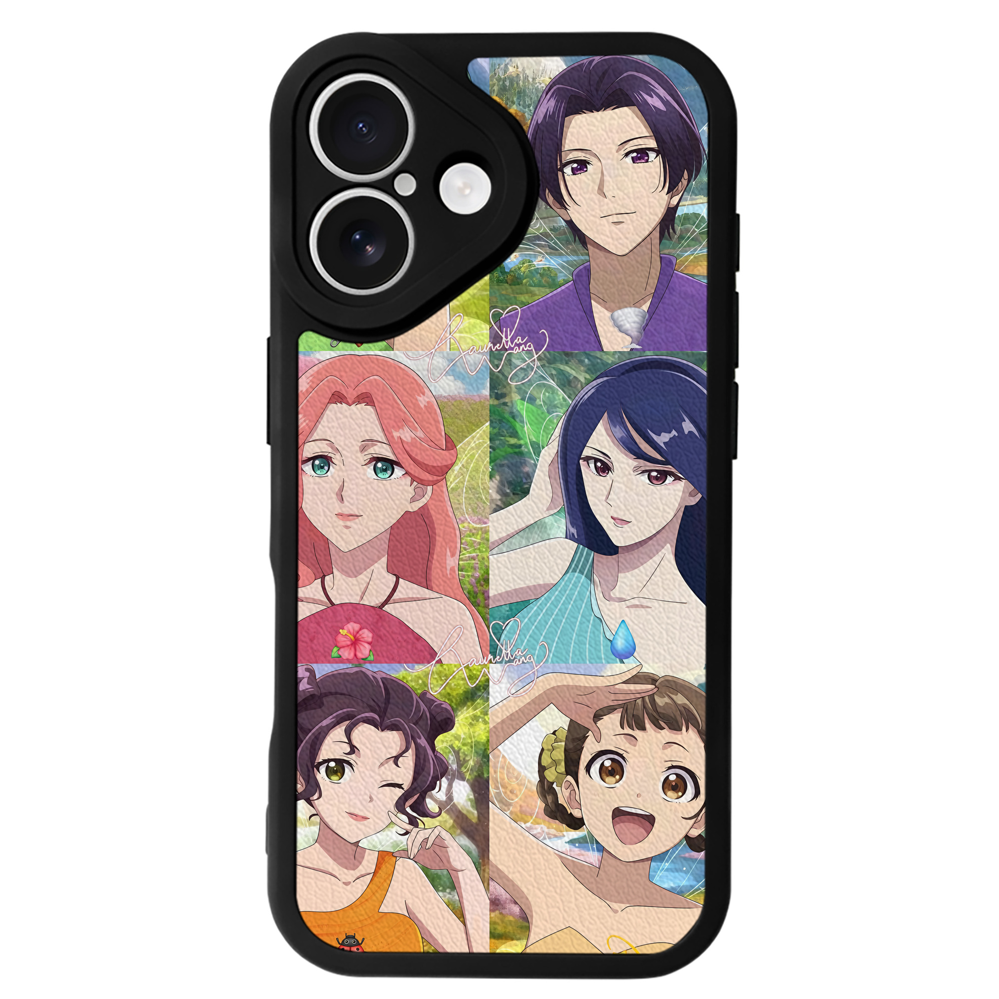 （画像用） 薬屋のひとりごと The Apothecary Diaries 【iPhone 16シリーズ対応】シリコンスマホケース（レザー調） 材質：シリコン